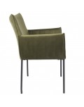 ARMCHAIR DION VELVET OLIVE