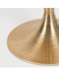 HYPNOTISING ROUND DINING TABLE GOLD