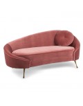 I AM NOT A CROISSANT SOFA PINK