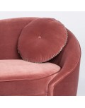 I AM NOT A CROISSANT SOFA PINK