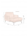 Chaise lounge Harper