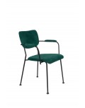 SILLA CON BRAZOS BENSON VERDE