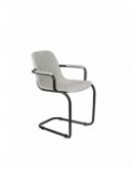 SILLA CON BRAZOS THIRSTY GRIS CENIZA